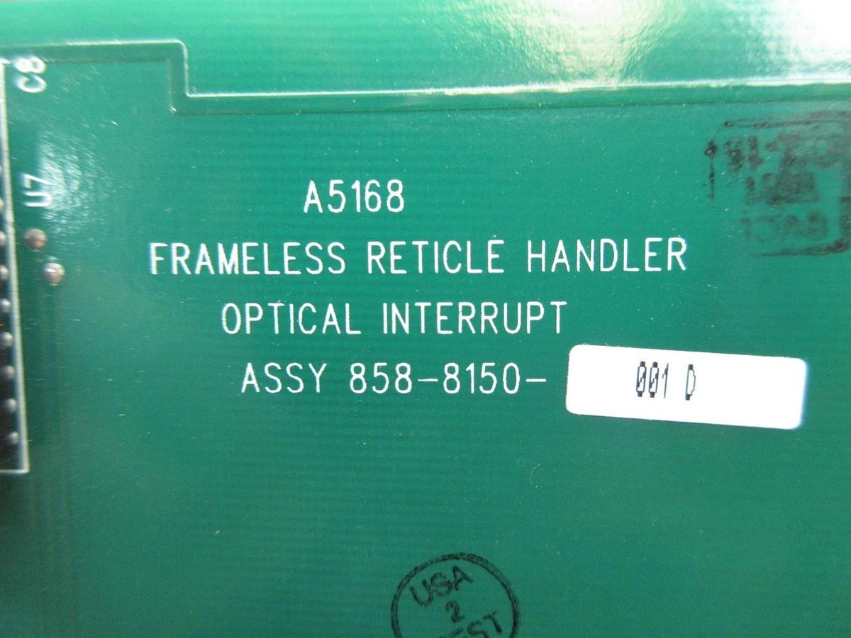 Used SVG Silicon Valley Group 858-8150-001 Interface PCB Card Rev. D 90S Used Working