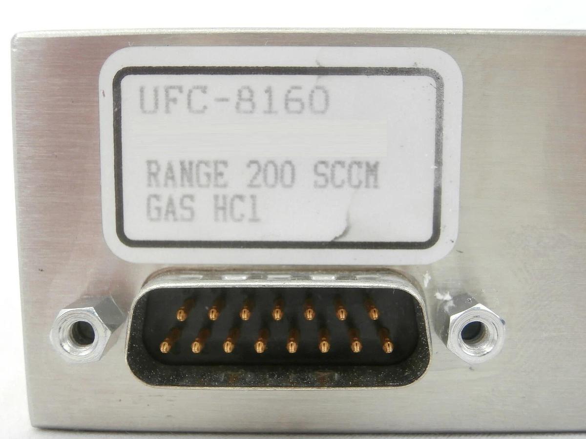 Used UNIT Instruments UFC-8160 Mass Flow Controller MFC 200 SCCM HCl Working Spare