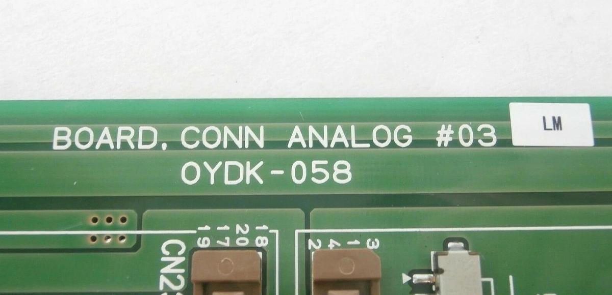 Used TEL Tokyo Electron OYDK-058 2-Port Connector Board PCB OYDK-052 Lithius Working