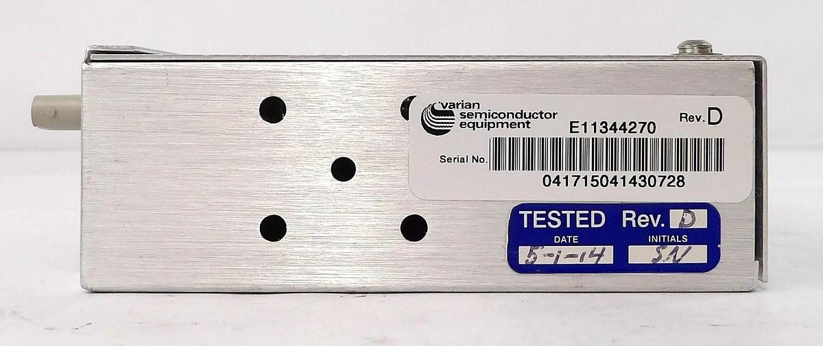 Used Varian Semiconductor Equipment E11344270 Controller Box PCB Working Spare