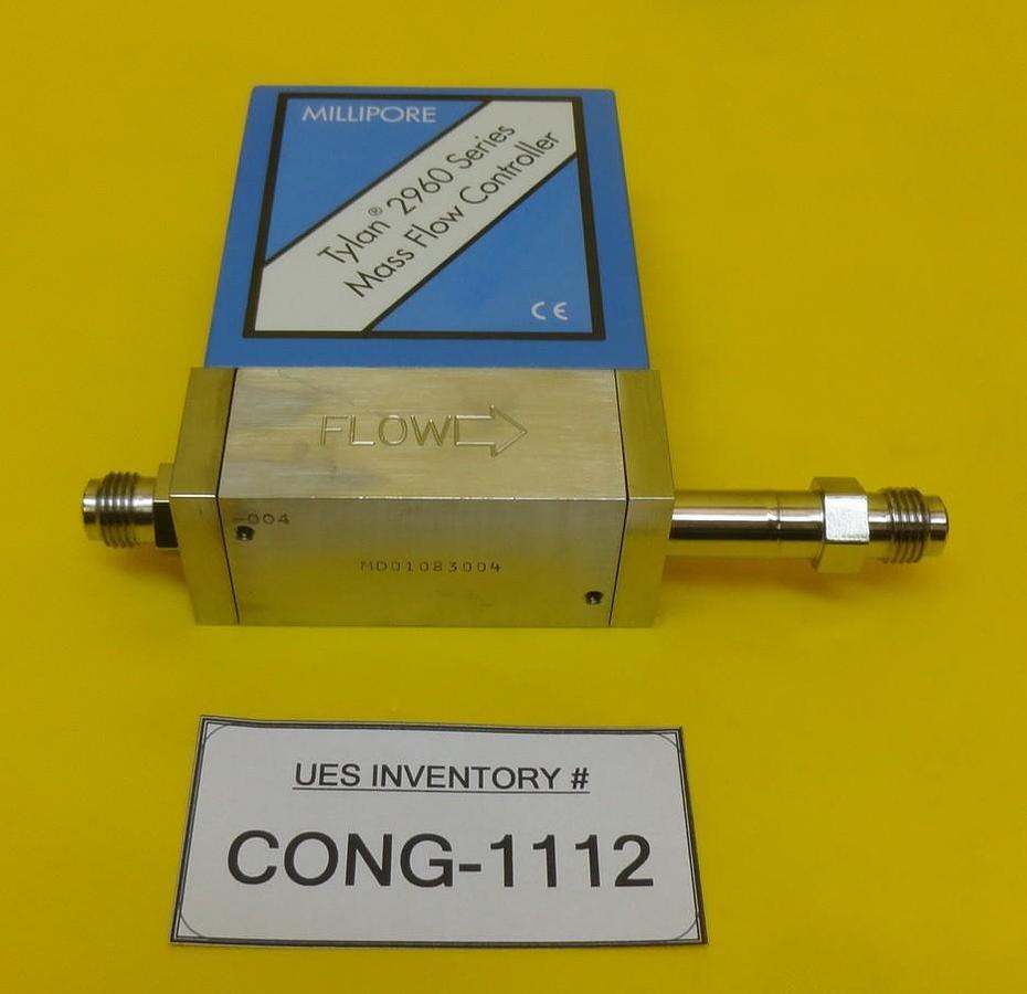 Used Millipore FC-2960MEP5 Mass Flow Controller MFC 2960 Series 20 SLPM N2 Used
