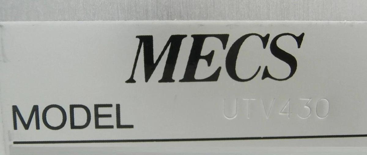 Used MECS UTV430 Wafer Handling Transfer Robot No End Effector Working Surplus