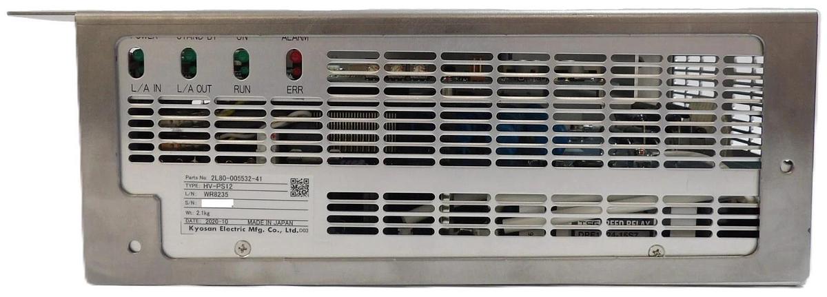 Used Kyosan Electric HV-PS12 Power Supply Module TEL 2L80-005532-41 Working Surplus