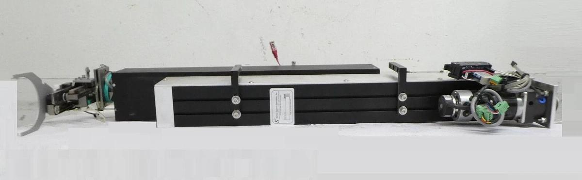 Used S Cubed Flexi Spin Thermal Process Wafer Handling Robot Arm Assembly Working
