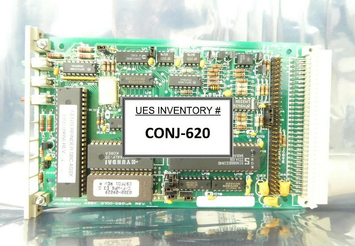 Used AMAT Applied Materials 0100-09056 Centerfinder SBC PCB Card No Face Plate Spare