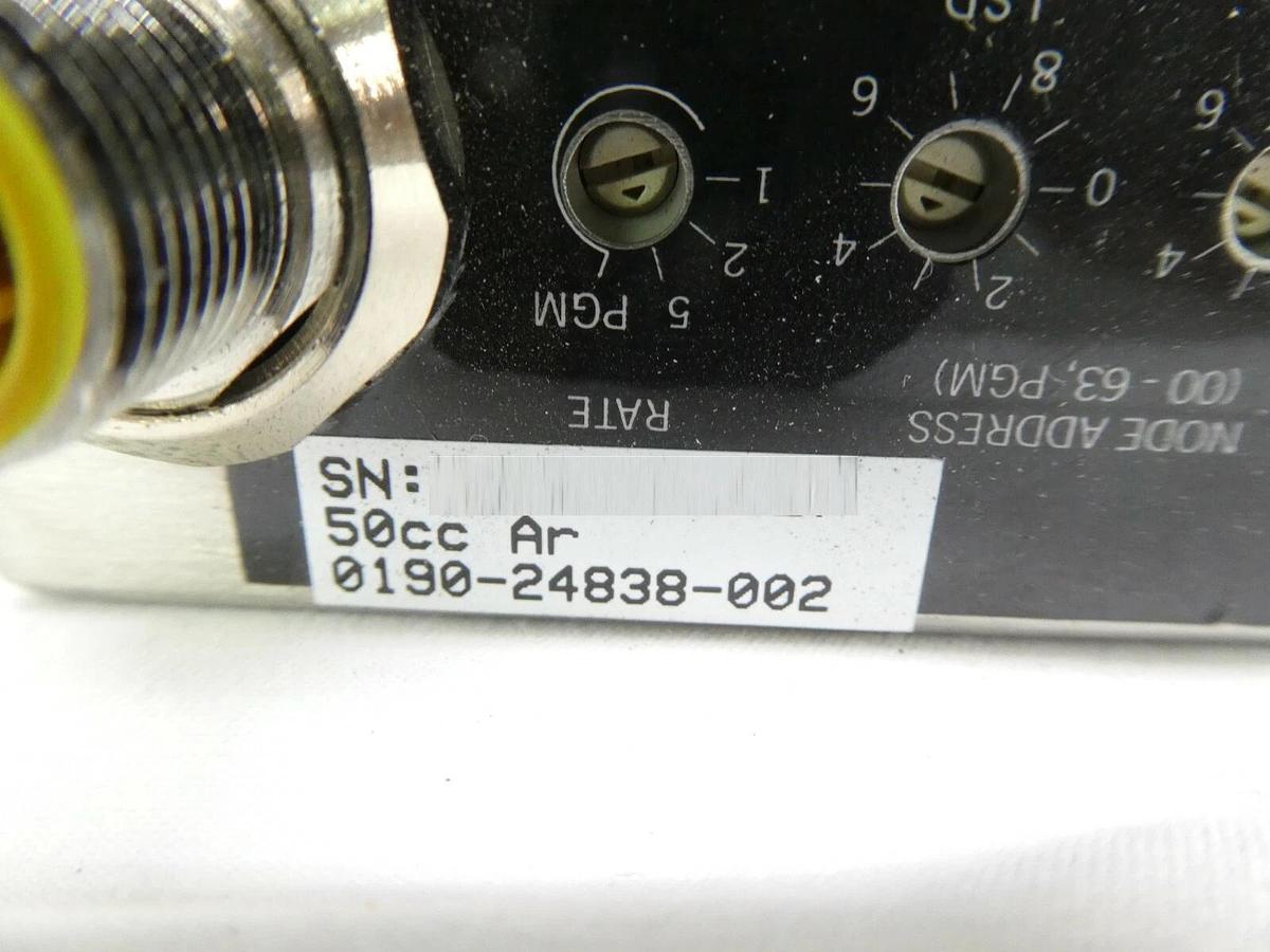 Used Celerity UFC-8165 Mass Flow Controller MFC AMAT 0190-24838 50cc Ar Working Spare