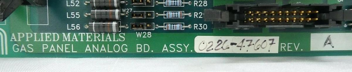 Used AMAT Applied Materials 0226-47607 Gas Panel Analog PCB Working Surplus