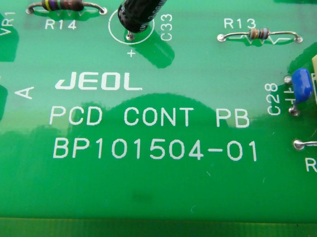 Used JEOL BP101504-01 PCD CONT PB PCB Card JWS-7555S SEM Working Spare