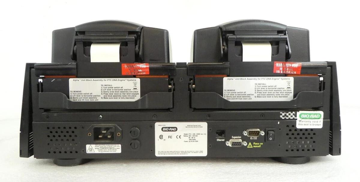 Used MJ Research 10177 Dyad & Tetrad 2 Peltier Thermal Cycler Bio-Rad PTC-220 Spare