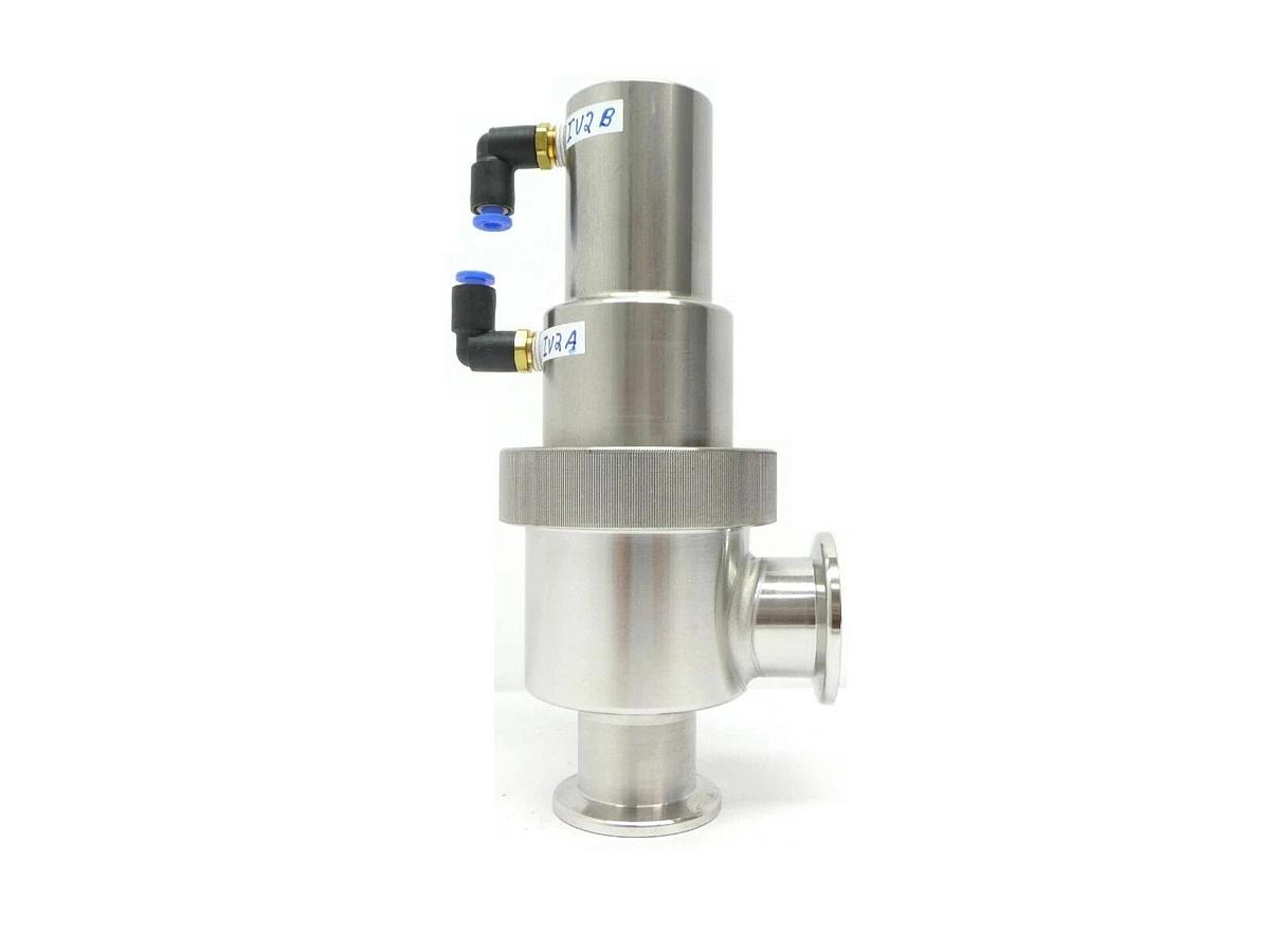 Used Diavac Limited LCAVB-25H Pneumatic Right Angle Valve Working Surplus