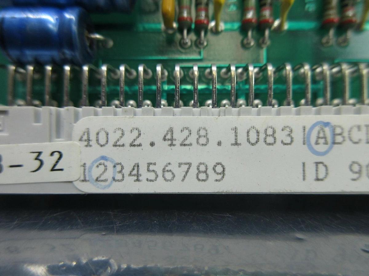 Used ASML 4022.428.10830 Blade Driver PCB Card 4022.428.1083 PAS 5000/2500 Used