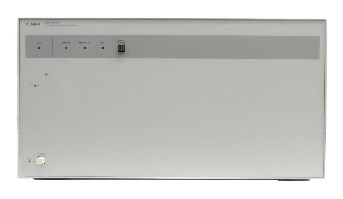 Used Agilent Technologies E5250A Low Leakage Switch Mainframe E5252A E5255A Surplus