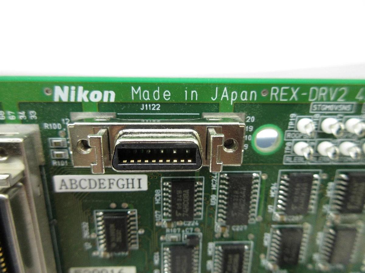 Used Nikon 4S018-912 Interface Relay Board Driver Board PCB REX-DRV2 NSR-S204B Used