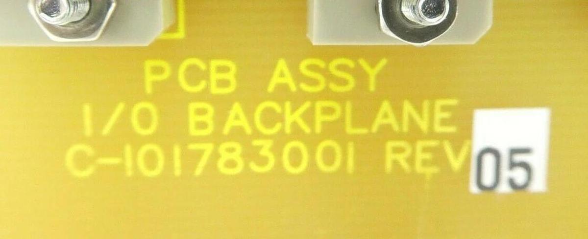 Used Varian Semiconductor Equipment VSEA C-101783001 I/O Backplane PCB Rev. 05 Spare