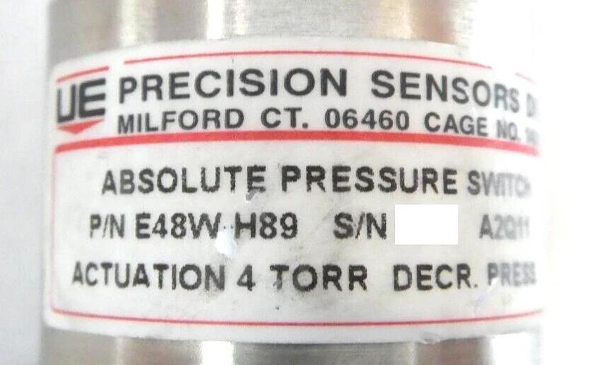 Used UE Precision E36W-H162 E48W-H89 Pressure Switch AMAT 1270-02064 Lot of 8 Working