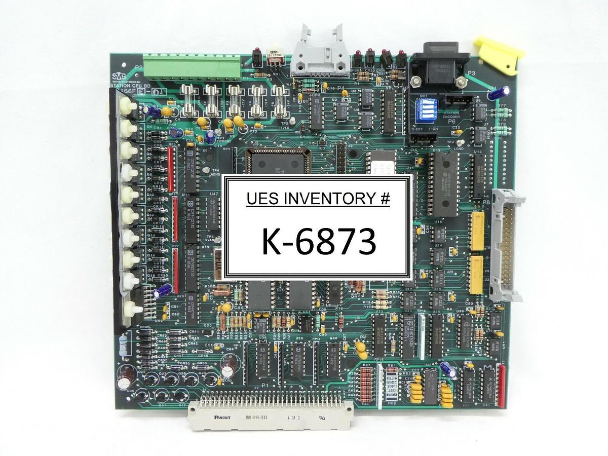Used SVG Silicon Valley Group 80166FE-01 DEV Station CPU BD PCB Card Working Spare