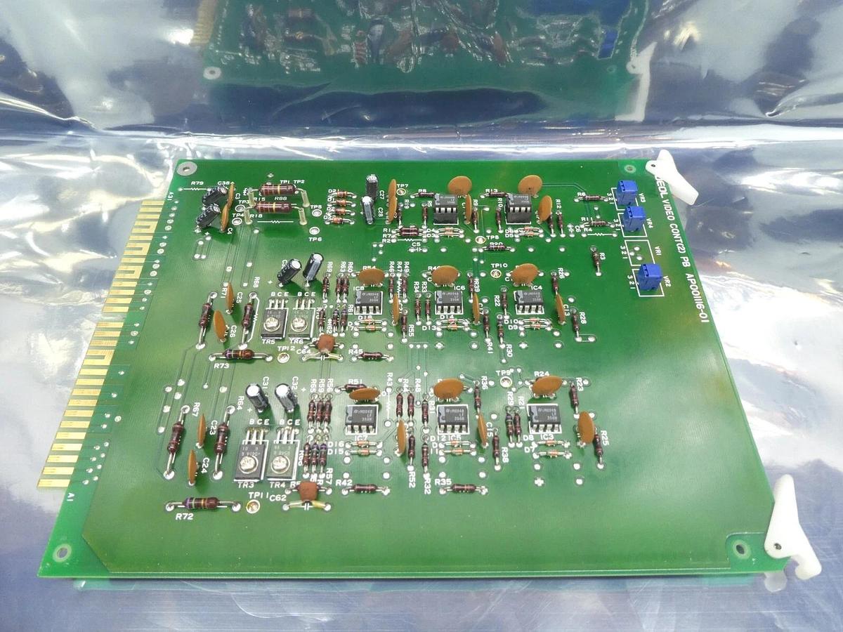 Used JEOL AP001116-01 Video Control PCB Card VIDEO CONT(2) PB JSM-6400F SEM Working