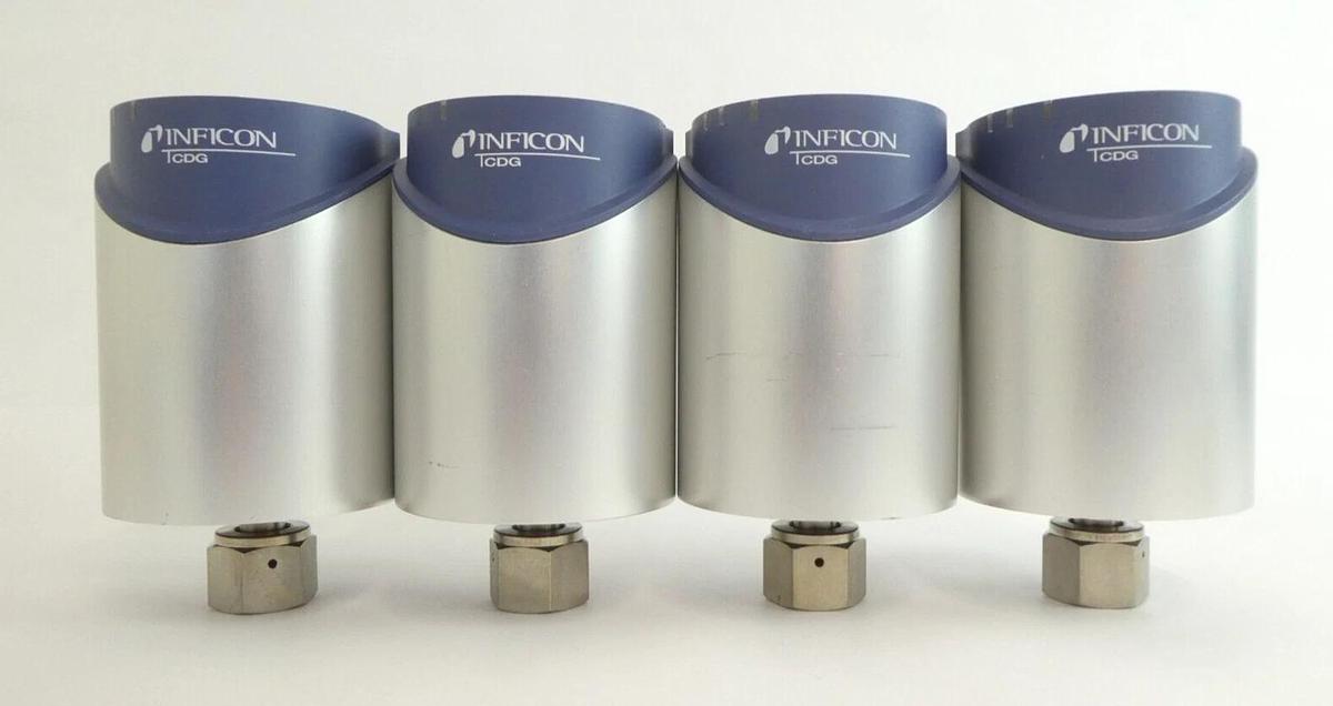 Used Inficon CDG100D Baratron Transducer Reseller Lot of 8 Working Surplus