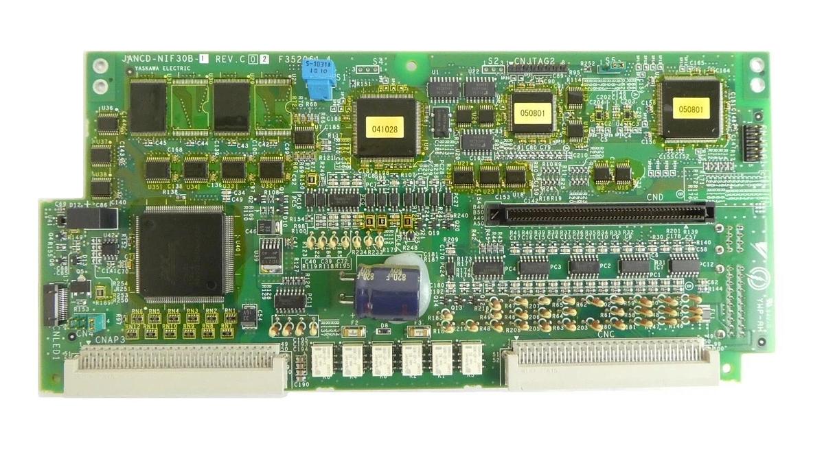 Used Yaskawa Electric JANCD-NIF30B-1 Robot Controller PCB F352061-1 Working Surplus