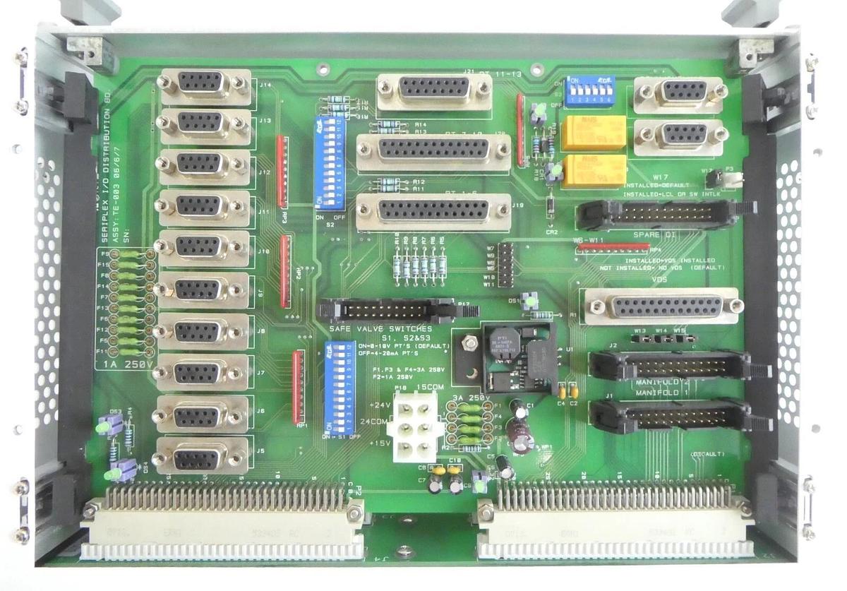 Used AMAT Applied Materials TE-003 Seriplex I/O Distribution PCB Assembly Working