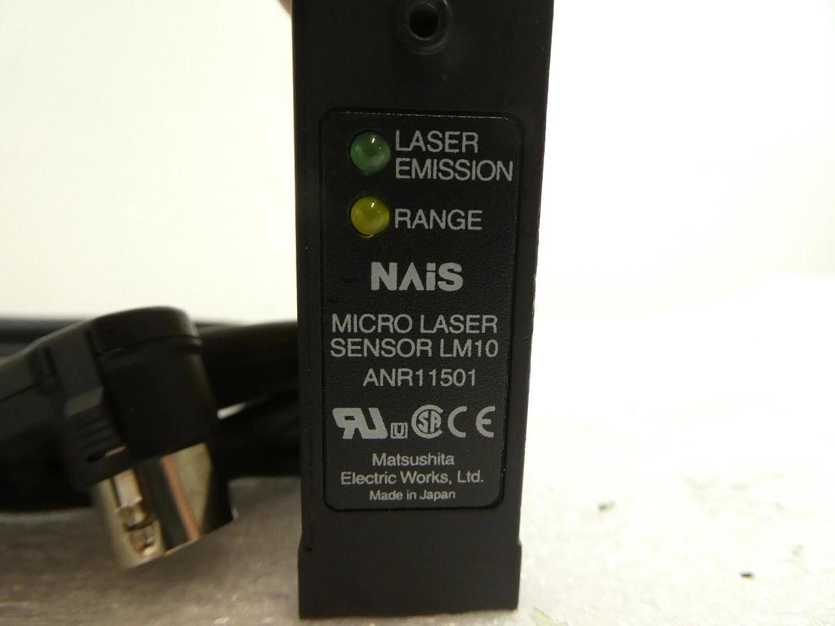 Used Matsushita LM10 Dual Laser Measurement NAiS System with Display FPO-A21 Working