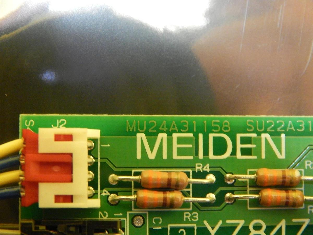 Used Meiden YZ84Z LED Indicator Board PCB SU22A31963 MU24A31158 Lot of 3 Used Working