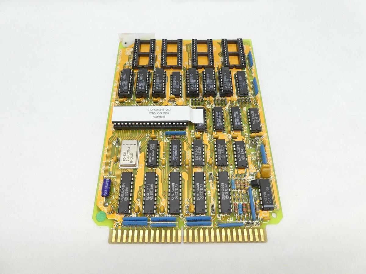 Refurbished PL Pro-Log 108811 Z80 Processor PCB Card Lam 810-001316-002 OEM Refurbished