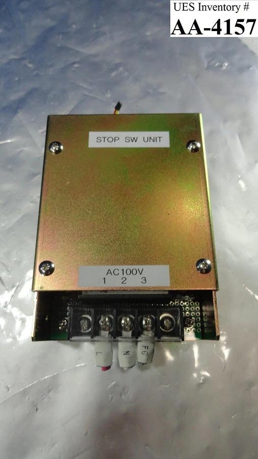 Used Kokusai Electric Stop SW Unit Zestone DD-1203V Used Working
