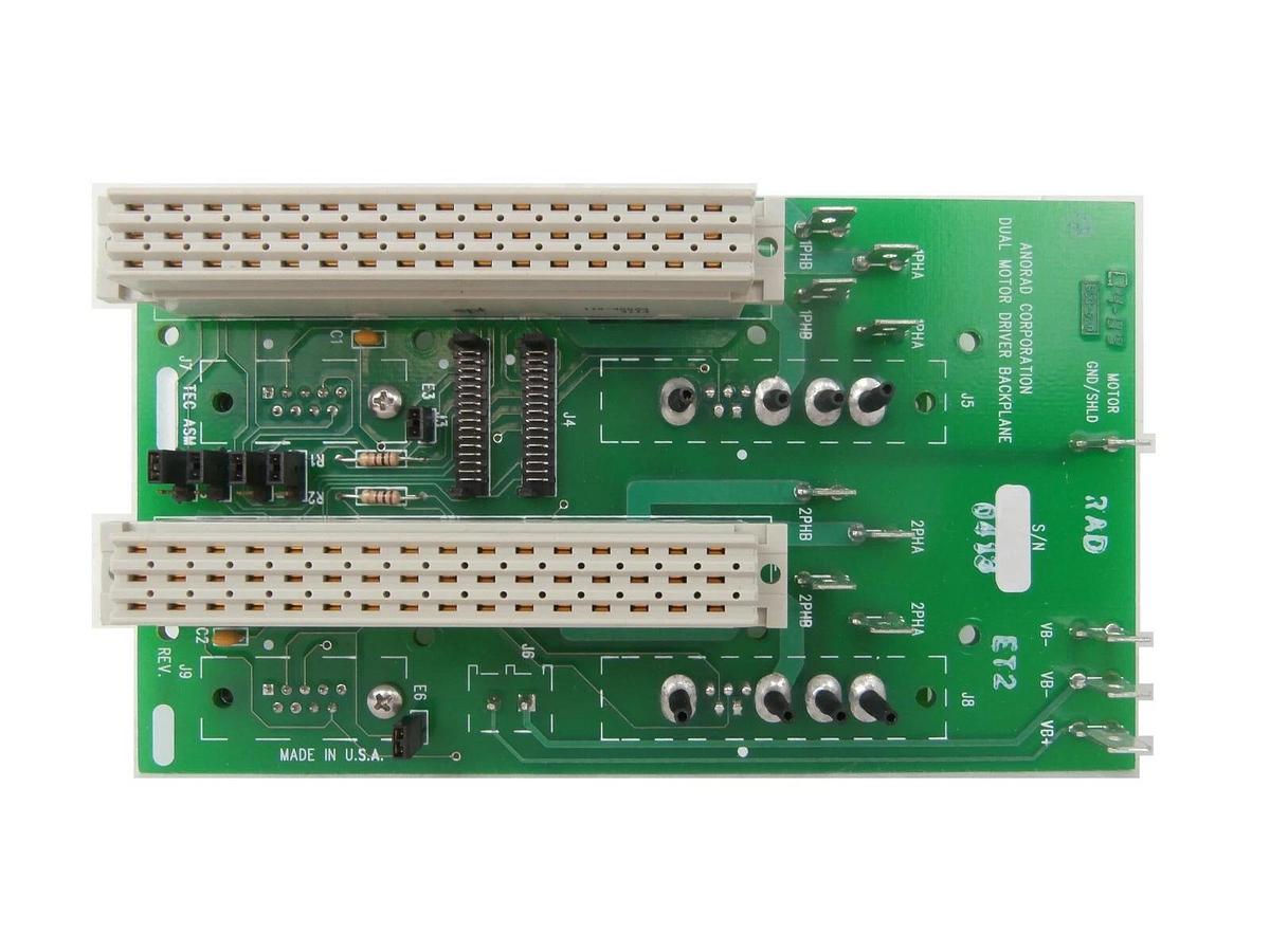 Used Anorad C46717 Dual Motor Driver Backplane PCB 68712 SEMVision cX DR-300 Working