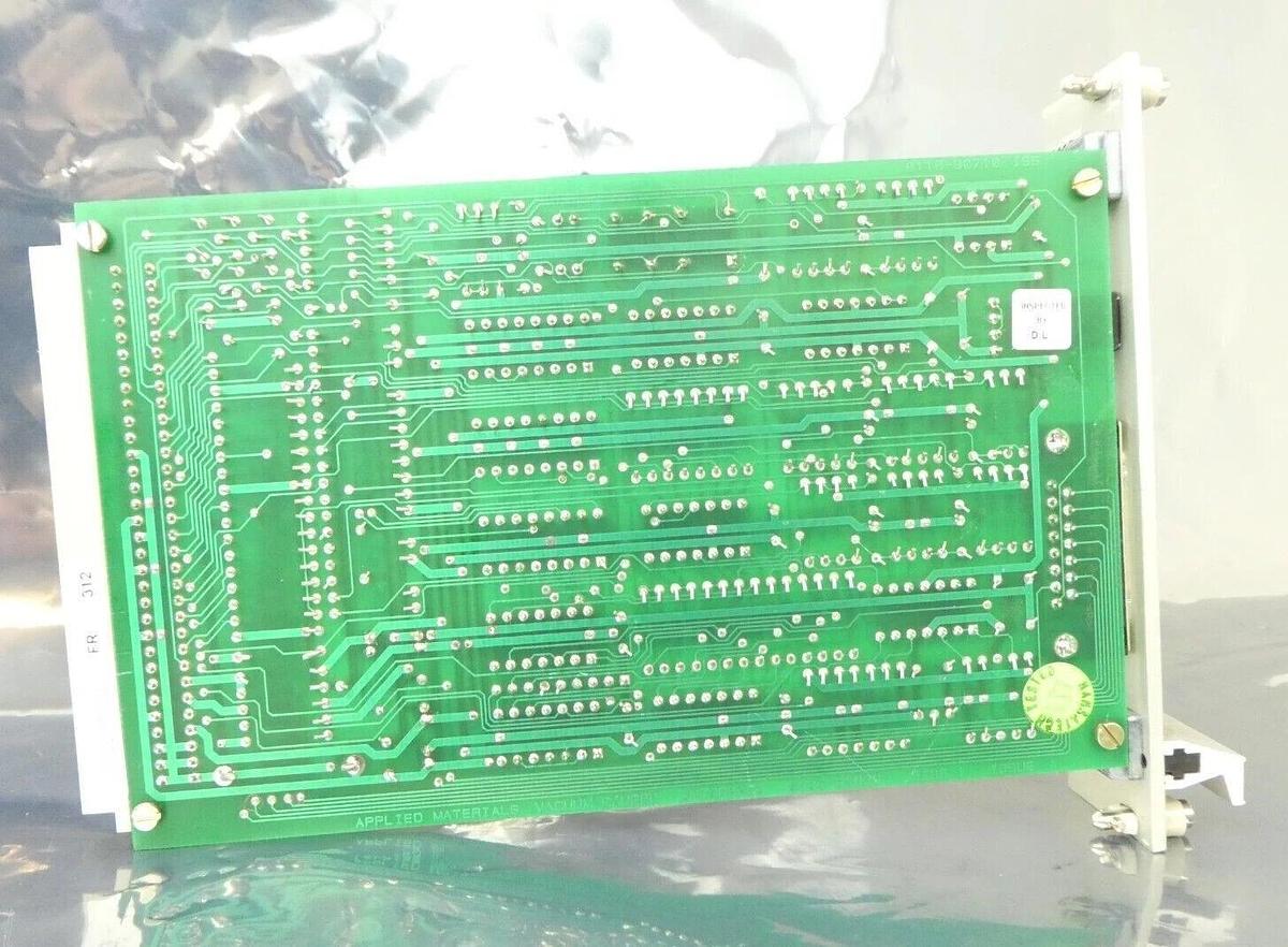 Used AMAT Applied Materials 0100-90710 Vacuum Gauge Interface PCB Card Working Spare