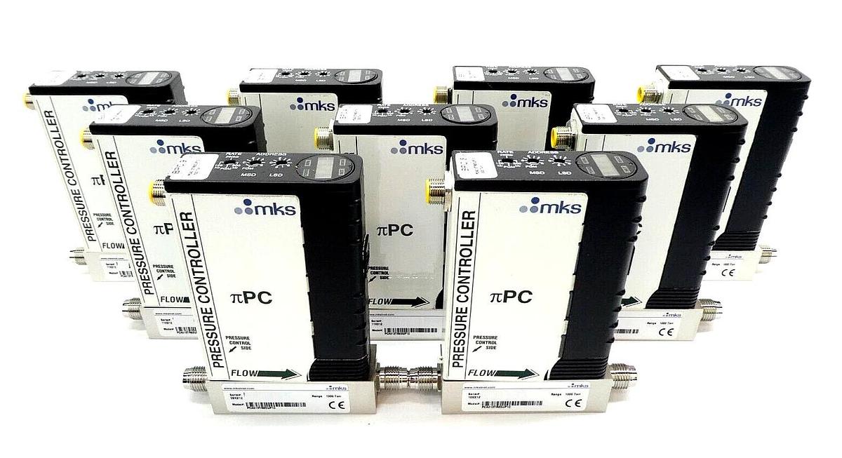 Used MKS Instruments πPC Pressure Controller PCA013TR63UP10 PCA013TR65UP10 Lot of 9