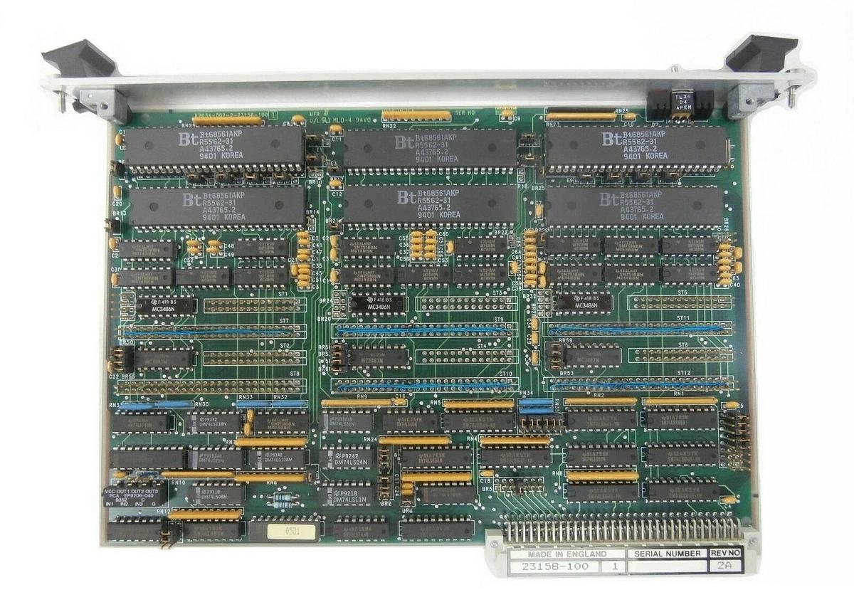 Used RadiSys 23158-100 VME Processor Board PCB Card PME SIO-1 Quaestor Q5 Working