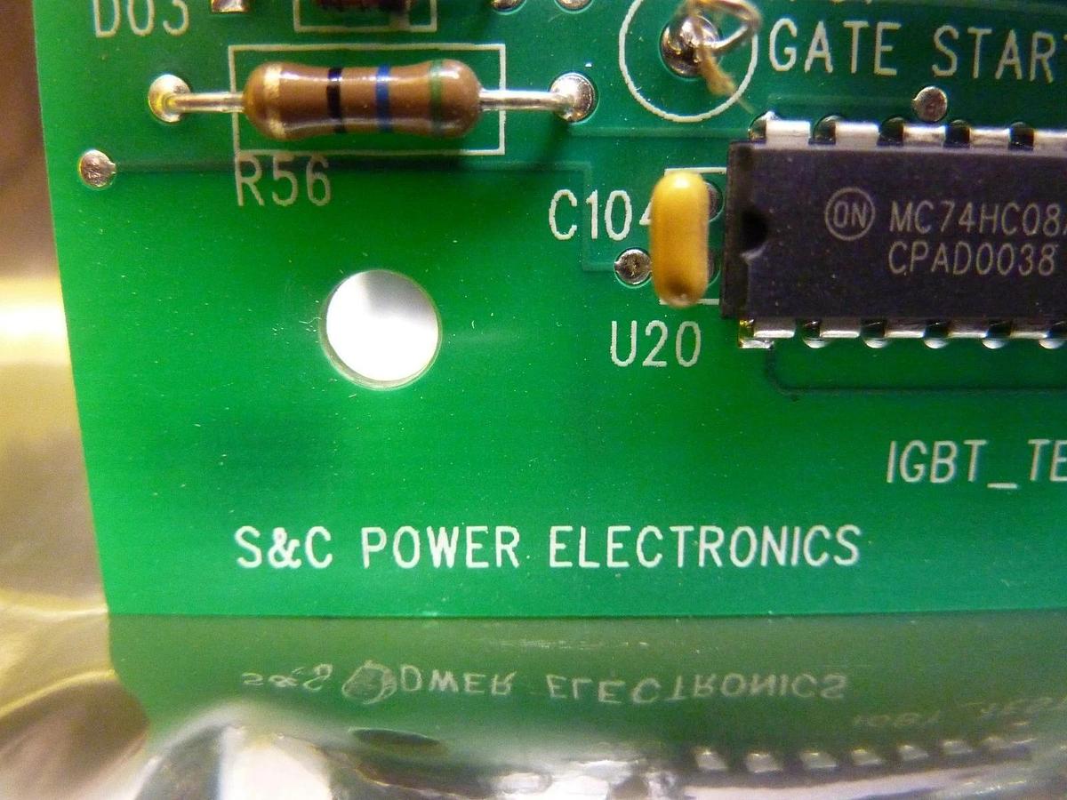 Used S&C Electric 005-109-9 Purewave Gate Driver Board PCB 004-109-10A Used Working