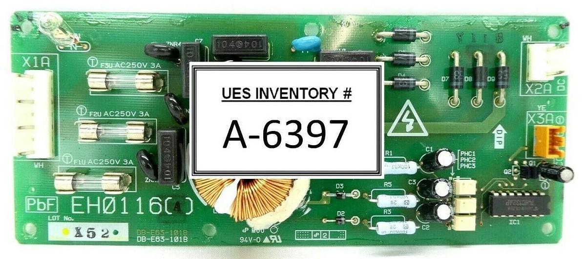 Used DIP EH0116(A) Power Supply PCB EH0116 TEL Tokyo Electron Lithius Working Surplus