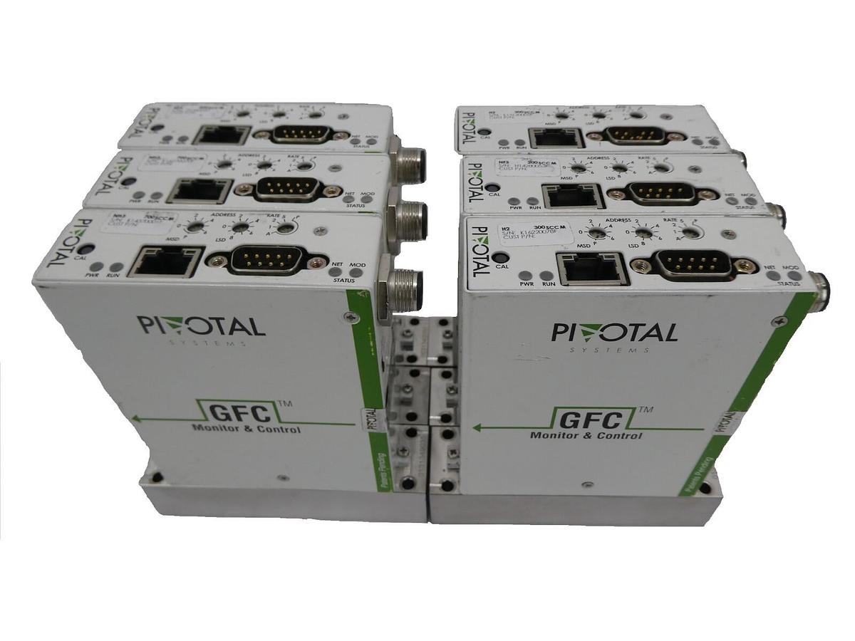 Used Pivotal Systems GFC Mass Flow Controller MFC Reseller Lot of 6 Working