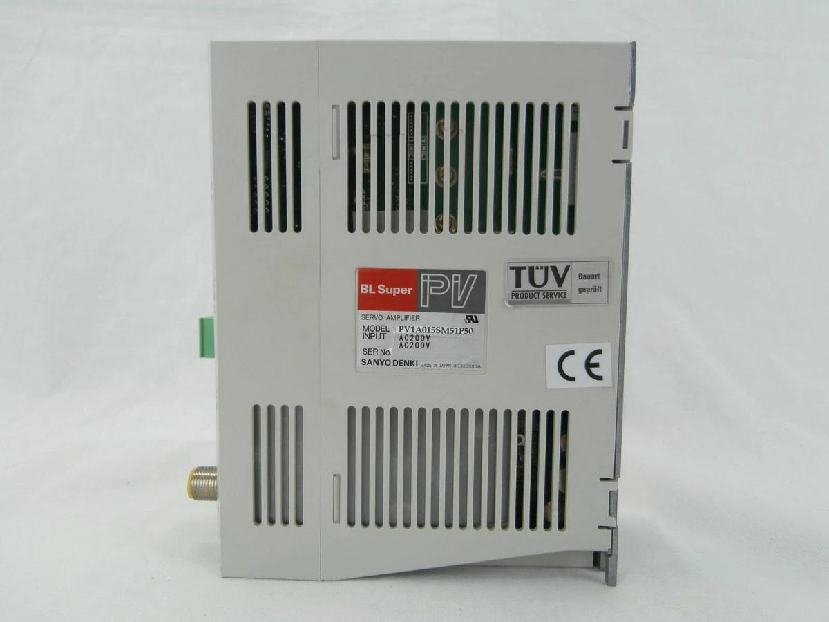 Refurbished Sanyo Denki PV1A015SM51P50 Servo Amplifier Super PV AMAT 0870-01085 Refurbished