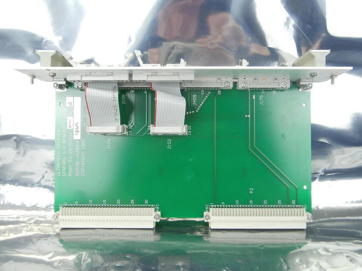 Used Ultratech Stepper 03-20-02294-02 General I/O Breakout 1 PCB Card Used Working