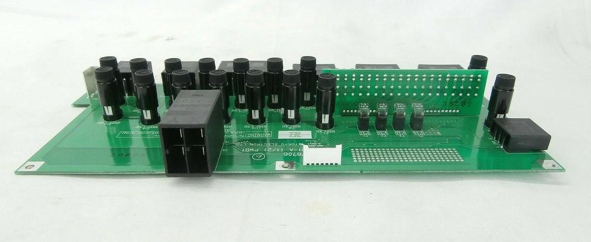 Used TEL Tokyo Electron NJD-8108/8706 Fuse Board PCB 3546P10021-A (1/2) PWB1 Working