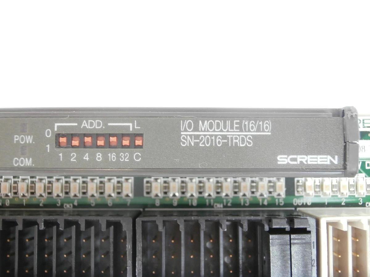 Used DNS Dainippon Screen DS-1608-TR (B) I/O Module PCB SN-2016-TRDS Lot of 3 FC-3000