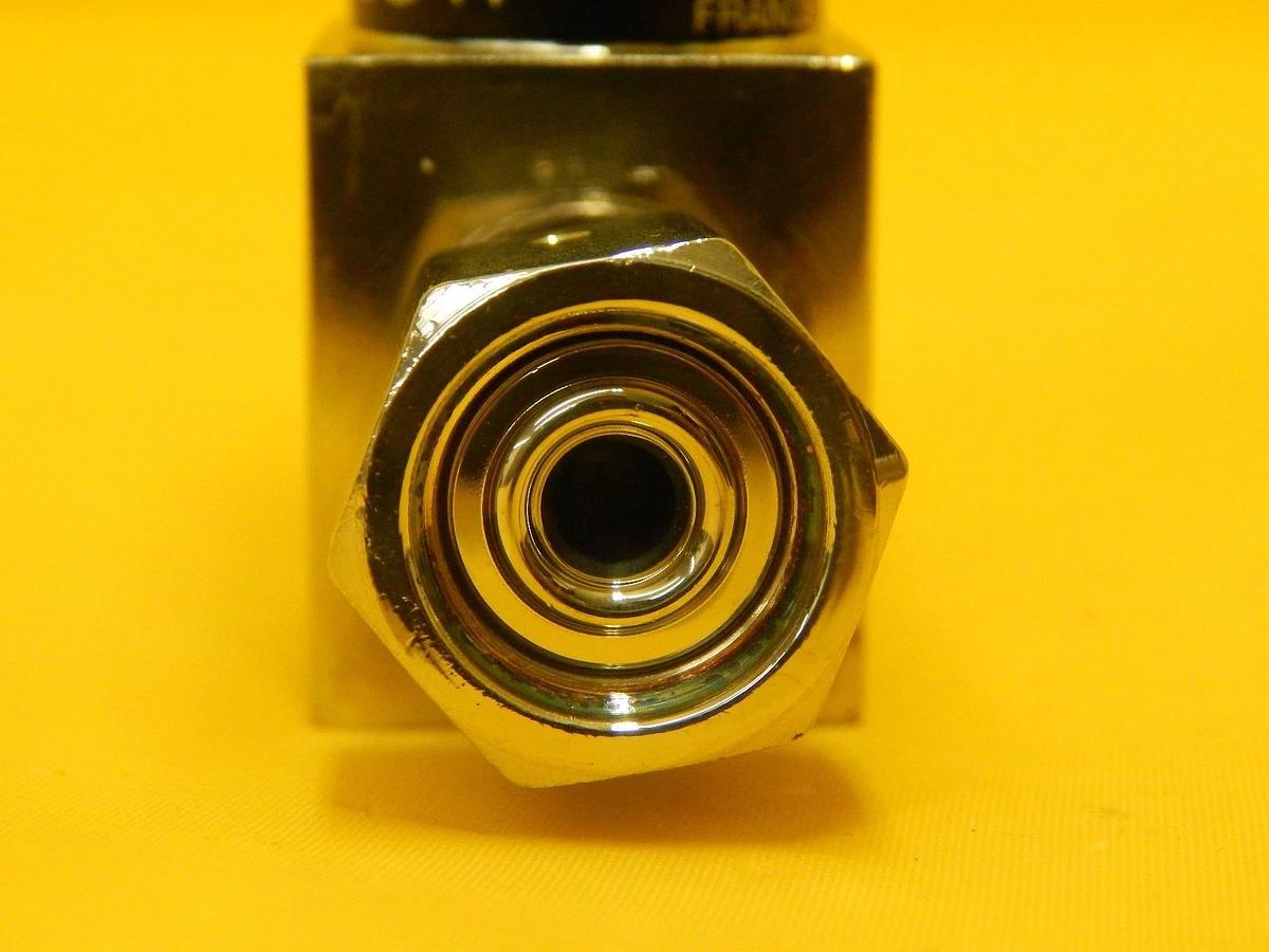 Used Qualiflow 2x10-9atm.cm3/Sec 2-Way Pneumatic Valve Reseller Lot of 2 Used Working