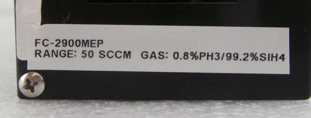 Used Tylan General FC-2900MEP Mass Flow Controller MFC 50 SCCM 0.8%PH3/99.2%SiH4