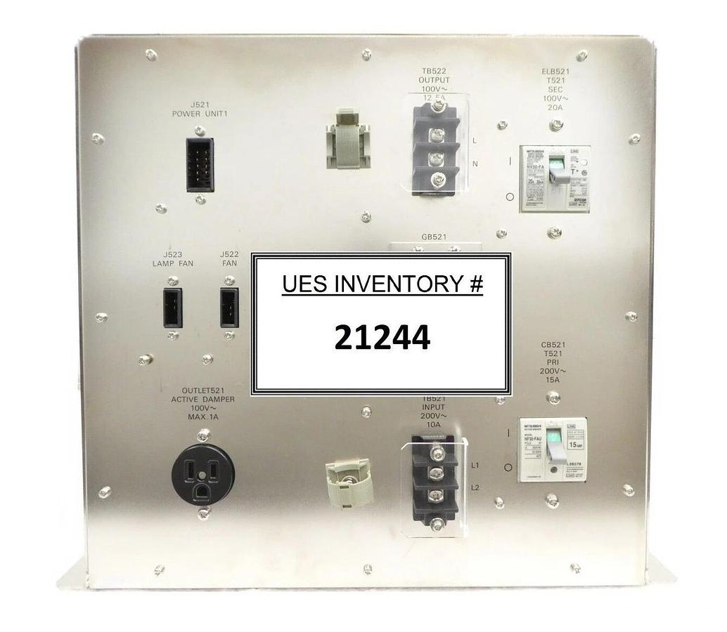 Used Nikon Power Supply UNIT2 NRM-3100 300mm Wafer Overlay Measurement System Working