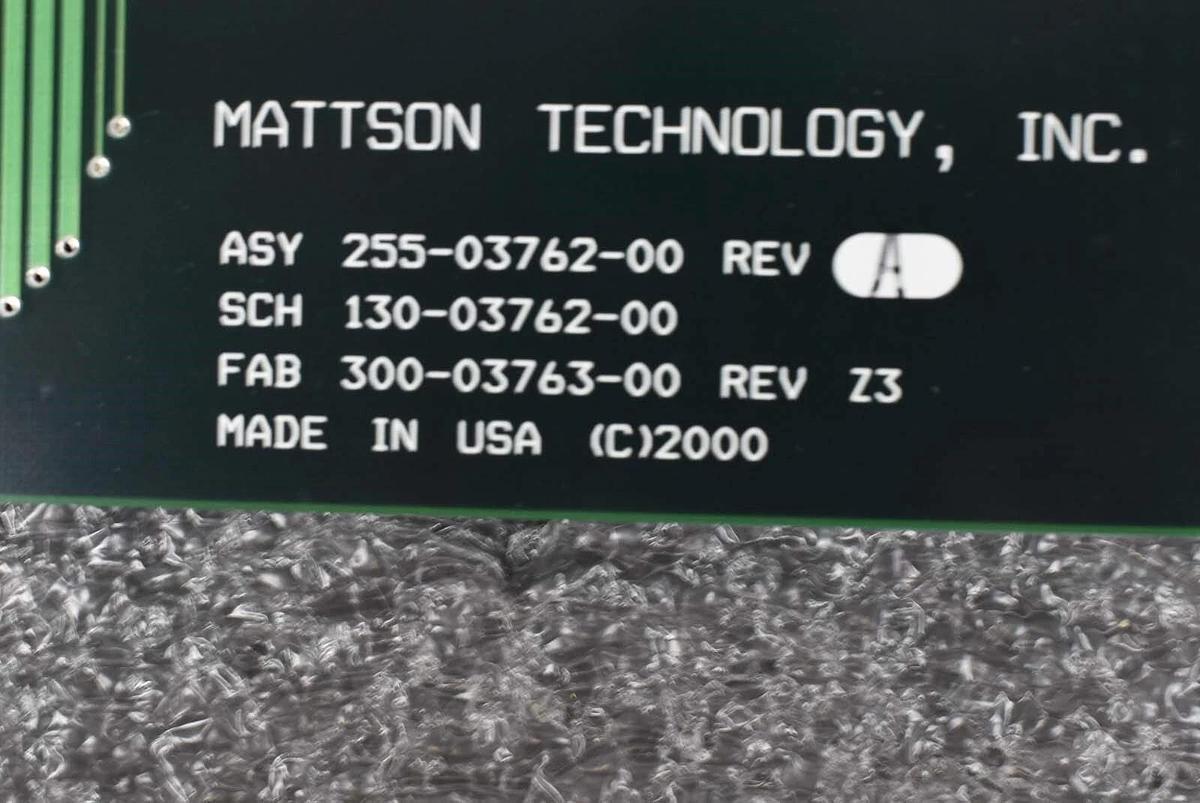 Used Mattson 255-03762-00 PCB Atmosphere Robot Theta Axis Aspen III Rev.A