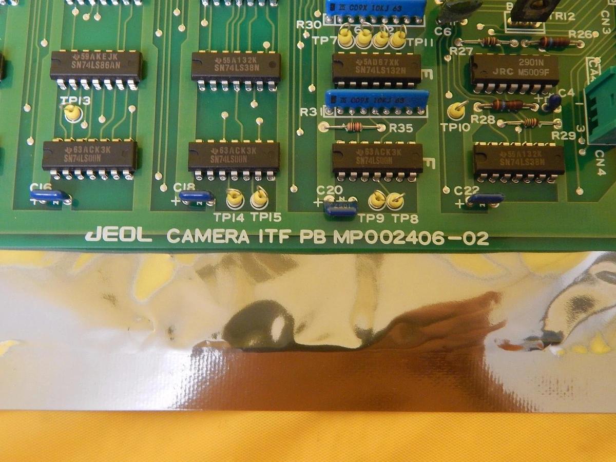 Used JEOL MP002406-02 CAMERA ITF PB Interface Board PCB Card JEM-2010F Working
