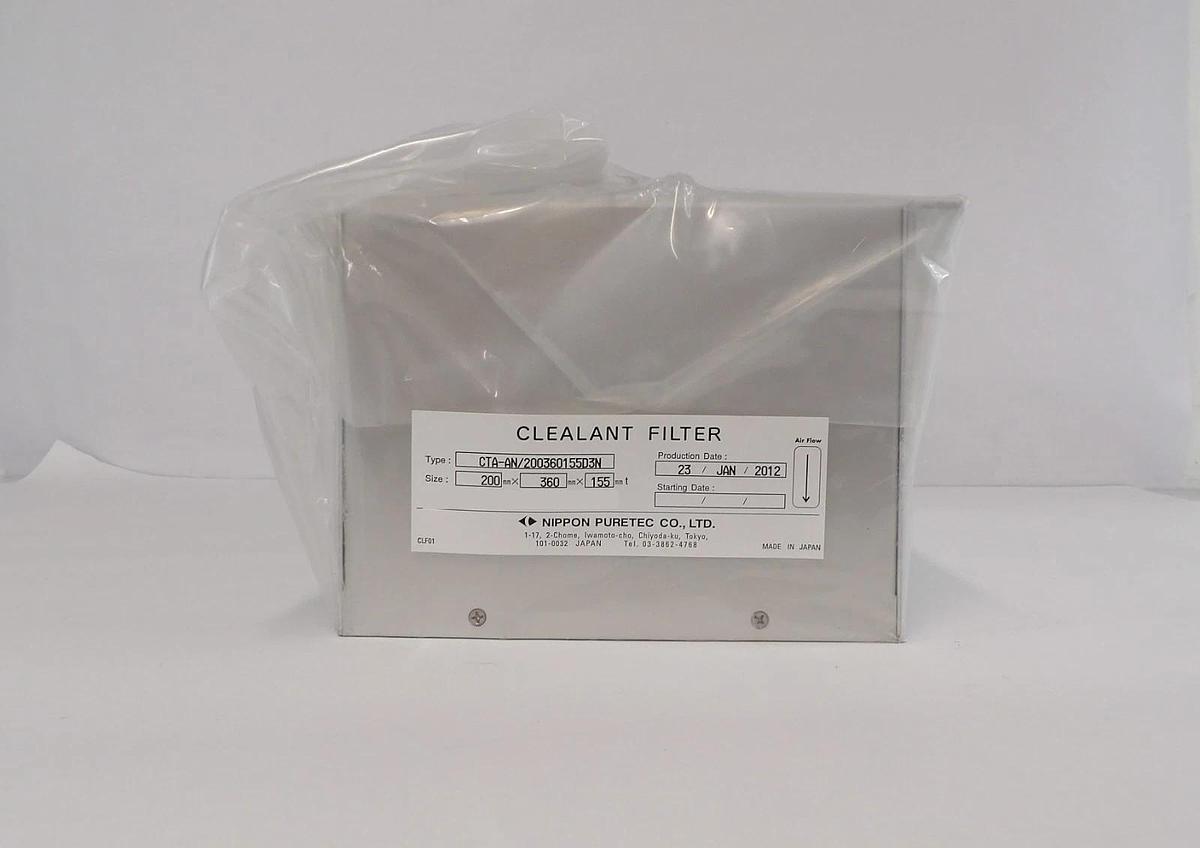 Used Nippon Puretec CTA-AN/200360155D3N Chemical Filter New