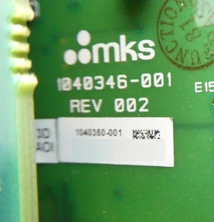Used MKS Instruments 1044718-001 PCB 1040346-001 1050757-001 Optima RPG Series Spare