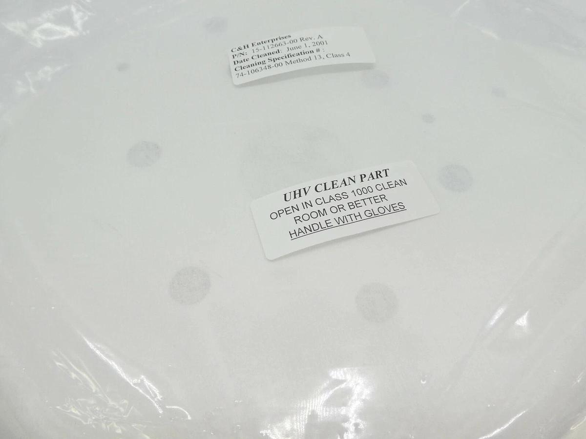 Refurbished Novellus 15-112663-00 Heat Exchanger Showerhead Cap Rev. A OEM Refurbished