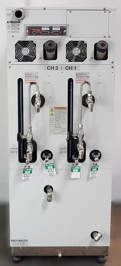 Used SMC HRZD020-WS-WS 20kW Dual Channel Refrigerated Chiller Galden Tested Working