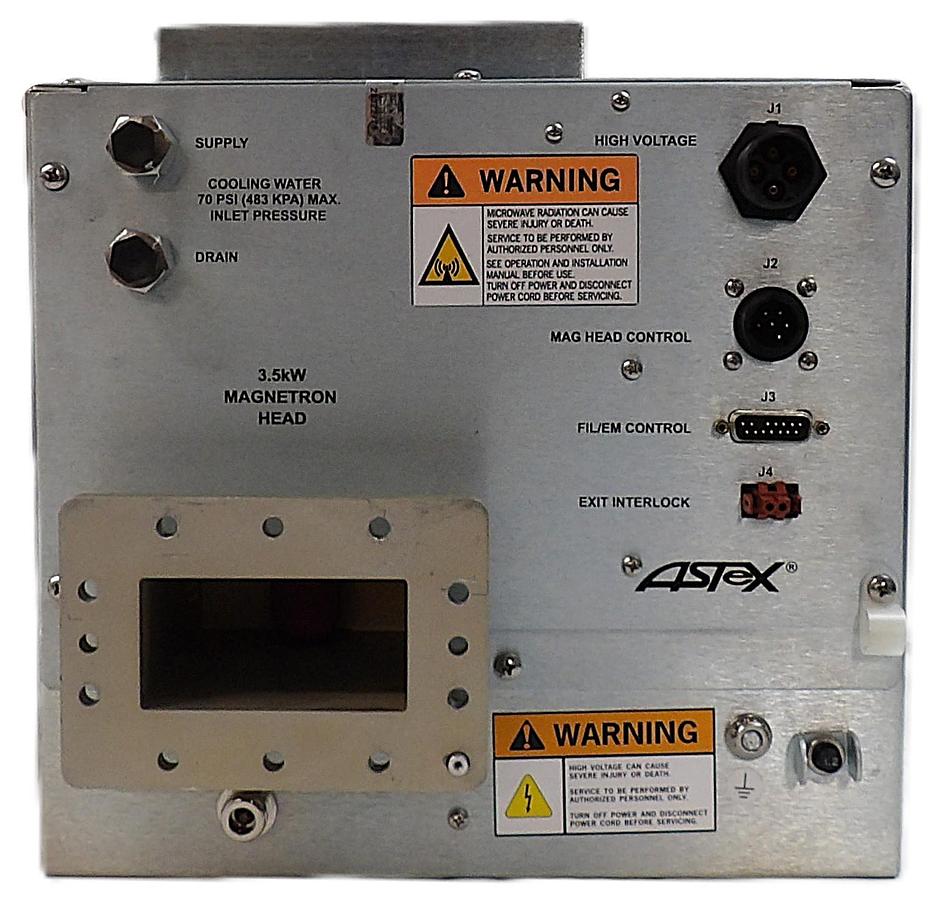 Refurbished ASTeX Applied Science & Technology D13449 3.5kW Magnetron 0190-18128 Refurbished