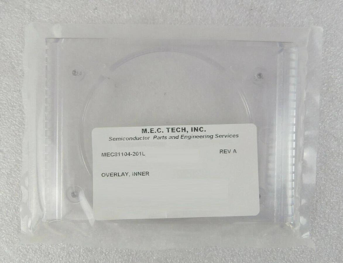 M.E.C. Tech MEC81104-201L Inner Overlay AMAT Applied Materials Lot of 12 New